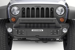 Jeep Wrangler Bumper - Go Rhino - Trailline - Textured Black - `07-`20